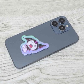 Tees Factory SR-5541660GA KUROMI'S PRETTY JOURNEY Acrylic Sticker, Chromi Gun, H 2.2 x W 1.7 x D 0.1 inches (5.7 x 4.4 x 0.3 cm)