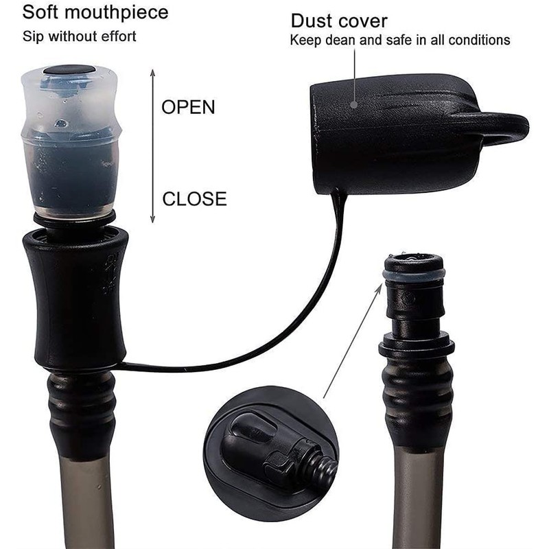 Hydration Bladder 2 Liter Leak Proof Water Reservoir, Military Water