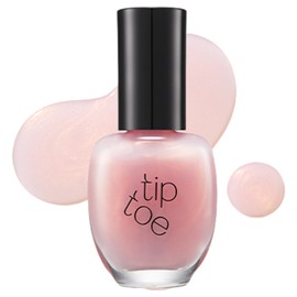 Tip Toe Legerissimo Nail Polish 104 Aurora Blossom, Pink, 1 ea, 10ml / 팁토우 레제리시모 네일 폴리쉬 104 오로라 블러썸, 분홍색, 1개, 10ml