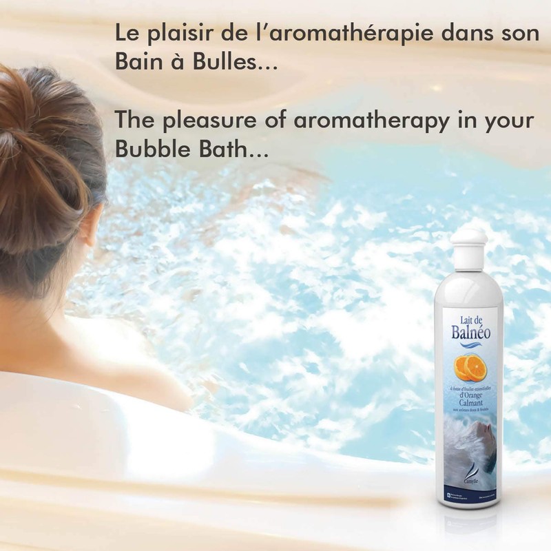 Camylle – Lait de Balnéo – Emulsion of essential oils for Corrugated Nesswannen Méditerranée – Balanc – 250 ml