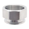 QiiMii SS304 Tri Clamp Female Adapter Mini Tri Clamp 1.5”