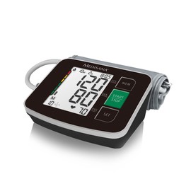 Medisana BU 516 Digital Upper Arm Blood Pressure Monitor in Black - Home Use Heartbeat Detector - Hypertension Indicator - WHO Approved with Arrhythmia Display - 2 Users - 90 Memory Slots Each 51166