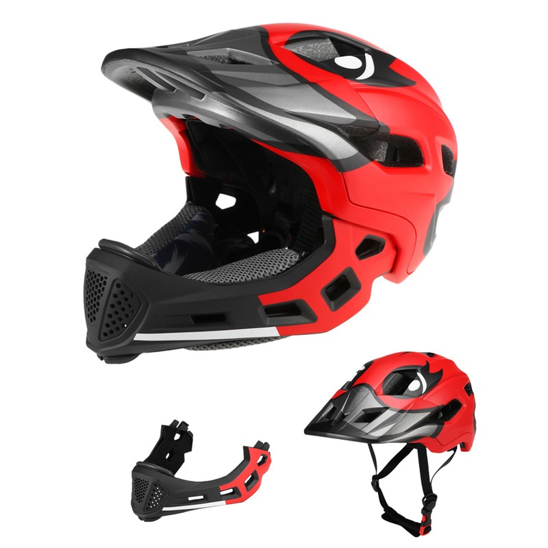 Kids Detachable Full Face Helmet Children Sports Safety Helmet for