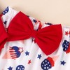 YINGISFITM 4th Fourth of July Baby Girl Outfit My First