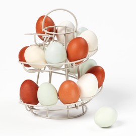 Tala Helter Skelter Egg Storage/Holder, holds Approx 20 Medium Eggs and a novel and decorative way of having your eggs on hand in the Kitchen