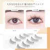 LASHIDOL false eyelashes, natural eyelashes, false eyelashes, corners of eyes,