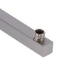 NPT1/2 Wall Mounted Shower Arm Brushed Concealed Stainless Steel Shower