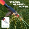 EZARC Garden Weeding Tool Set, Long Handle with Easy-Eject Mechanism,
