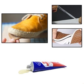3 Pack Shoe Glue Repair Adhesive for Fixing Worn Shoes Boots Sneakers Leather Handbags & Fix Soles Heels (40ml Each Tube)