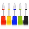 Norhogo 5 Piece Ceramic Nail Drill Set, Electric Nail Cutter