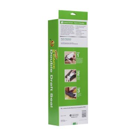 Duck Brand Double Draft Seal Set for Doors and Windows, 2-Pack, 284428