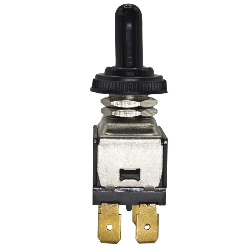 HY29D Toggle Switch with Silicone Protection Cover, DPDT ON-Off-ON, 125/277V