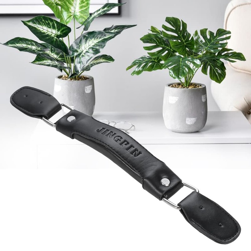 Mtsooning Luggage Handle Replacement Parts,150mm Leather Suitcase Grip Pull Carry