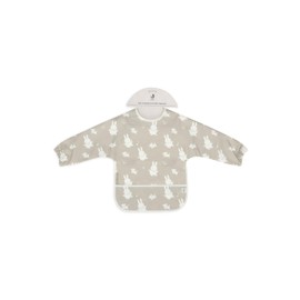 Jollein 029-869-67091 wasserdichtes Lätzchen mit Ärmeln - Miffy & Snuffy olive