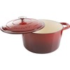 Crock-Pot Artisan Round Enameled Cast Iron Dutch Oven, 3-Quart, Gradient