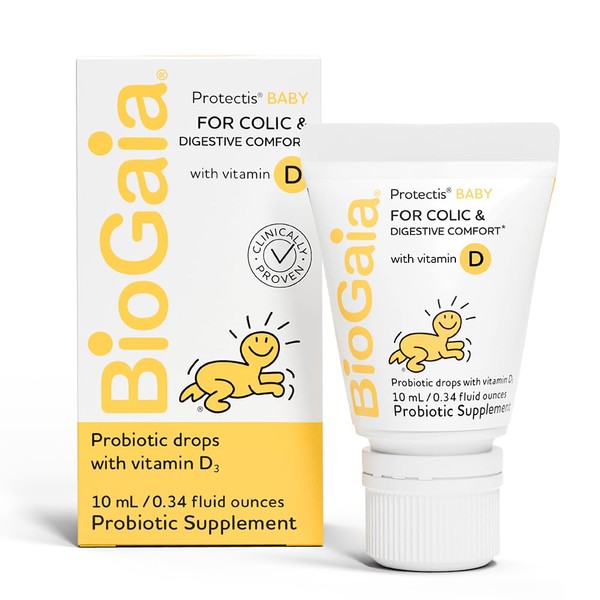 BioGaia Protectis Baby Probiotic Drops | Colic & Gas Relief