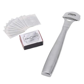 Leathercraft Skiving Tools, Home Handmade Accessories DIY Leathercraft Skiving Cutting Edge Skiver with Removable Blade