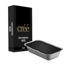 Créé Hair Removal Wax Black Uni 500G - Soft Resin for Face & Body - Reduces & Slows Hair Growth - Smooth & Effective Hair Removal