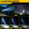 Rechargeable LED Flashlights High Lumens, Super Bright Handheld Flashlight Battery