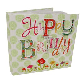 Happy Birthday Photo Album Gift Boxed
