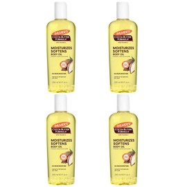 Palmer's Cocoa Butter Formula with Vitamin E, Moisturizing & Softening Body Oil, For Bath, Body & Shower, 8.5 fl oz (Pack of 4)