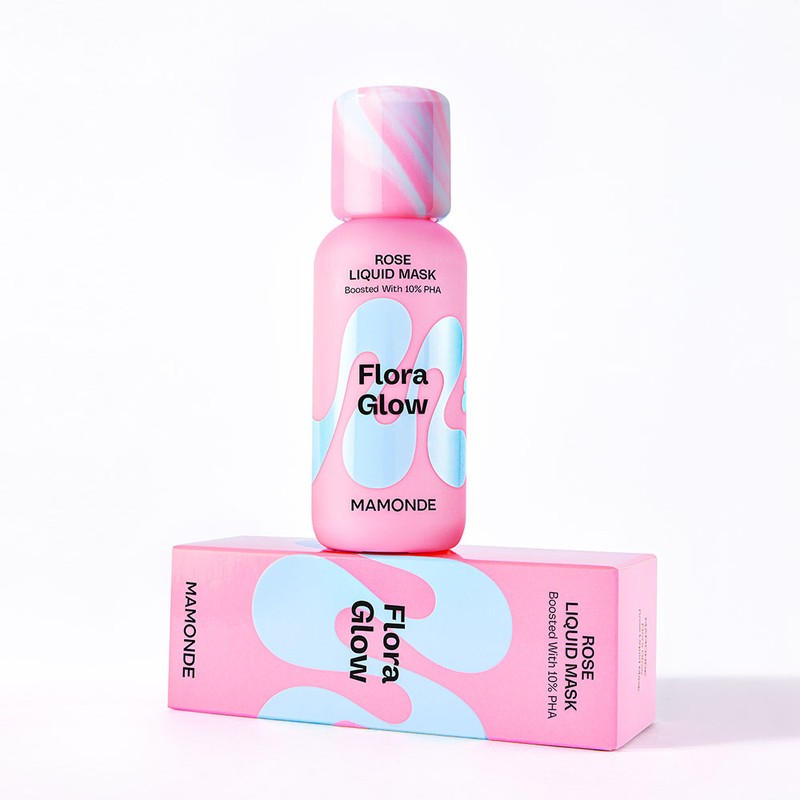 Mamonde Flora Glow Rose Liquid Mask 80ml, 2 pieces /
