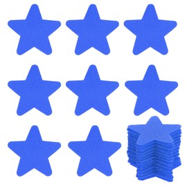 PATIKIL 1.57" Carpet Spot Markers, 40Pcs Star Floor Dots Markers Carpet Spots for Teacher Classroom Decoration Elementary Preschool Supplies, Blue