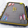 JIGBOX Deep Fishing Organizer Large, Double Sided, Waterproof, Holds Larger
