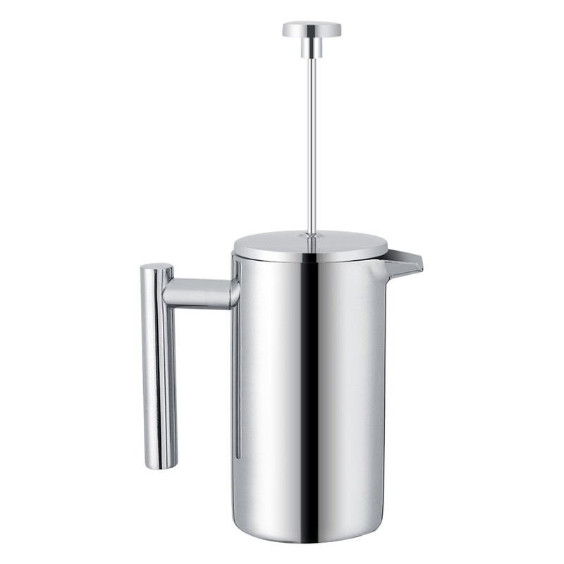 350ML Double Wall Stainless Steel Coffee Maker French Press Tea