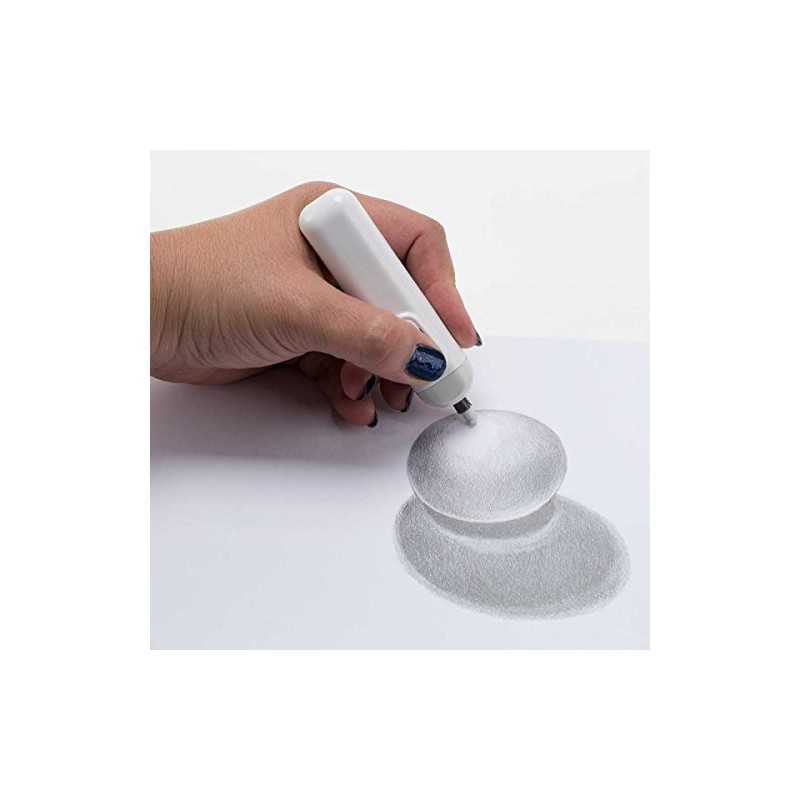 QuickFix+ Professional Series Cordless Electric Eraser, Set Includes 40 Eraser