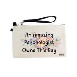 Gifts or Presents for Psychologists, an Amazing Psychologist Owns This Bag, Cosmetic Bags, Pencil Case - cb499