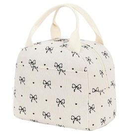 HTTDSLF Women's Lunch Bag, Insulated Lunch Bag, Cool Bag for Meals for Men and Women, Children, Portable Lunch Box, Portable Cooler Bag, for Work, Office