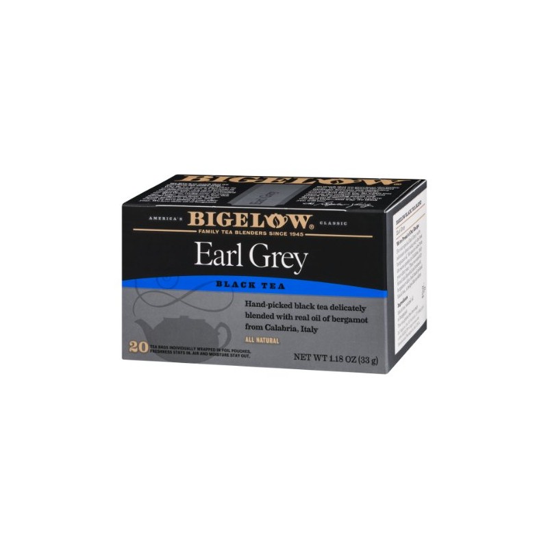 Bigelow Black Tea Earl Grey - 20 CT