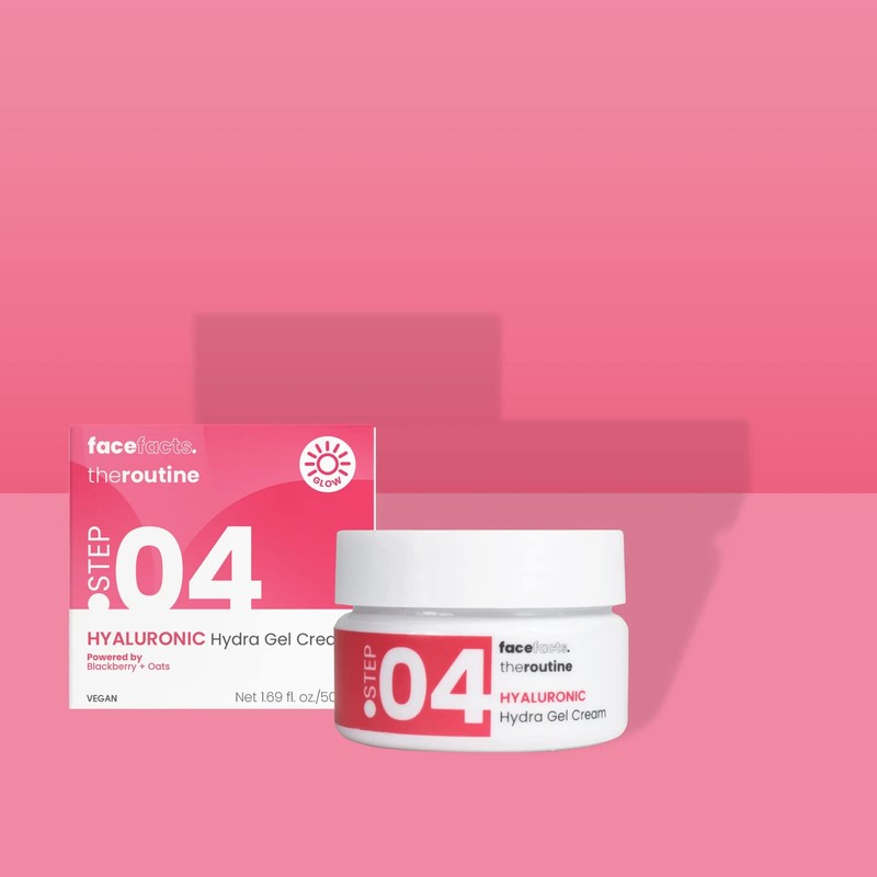 Face Facts The Routine Hyaluronic Hydra Gel Cream | Nourish