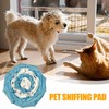 Schnüffelmatte für Hunde, interaktiver bunter Schnüffel, Tiernahrungsspender für Wohnzimmer, Spielplatz,