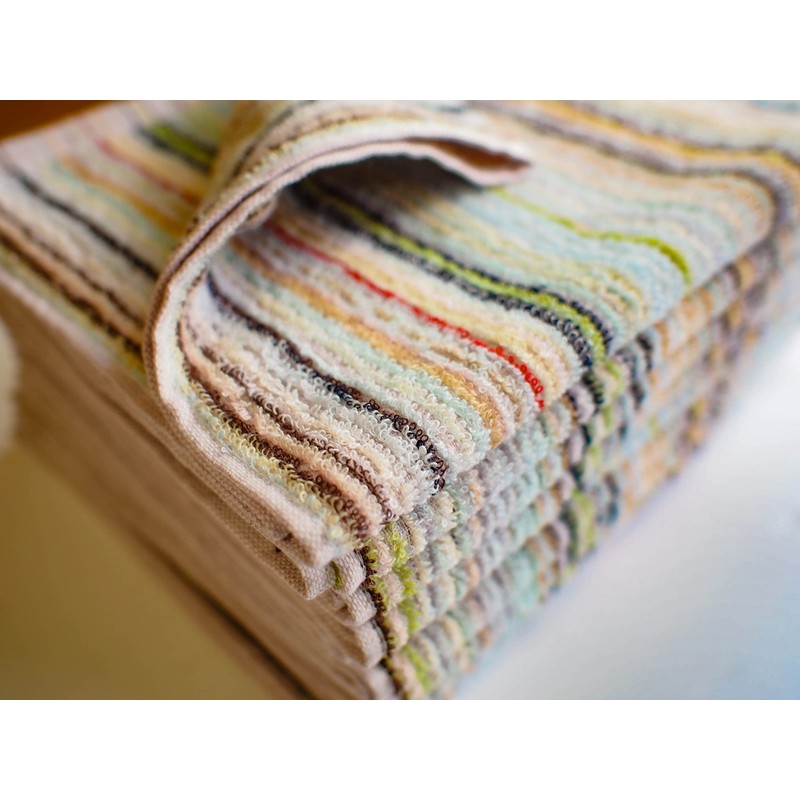 Imabary Imabari reTOWEL One Wash Remaining Yarn, Eco Towel, Face