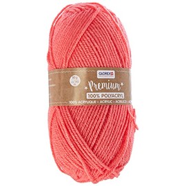 Glorex 5 1001 00 Premium Wool Made of 100% Acrylic, Easy to Work, Versatile, Warming, Soft, Non-Scratching, 50 g, Approximately 140 m.