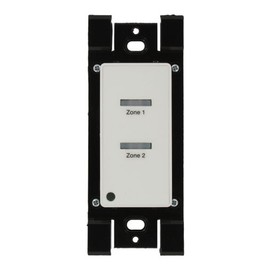 Leviton LVS-2W Low Voltage Pushbutton Station, 2 Button-On/Off, 1 Gang, White