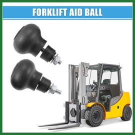 Motoforti 8mm Screw Steering Wheel Knob Turning Aid Ball Tractor Forklift Accessories Long-Lasting