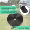 1" Black Vinyl Trim Molding Screw Cover RV Boat Camper