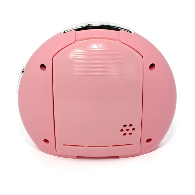 Atlanta Kinderwecker ohne Ticken für Mädchen Analog Rosa - 1967-17