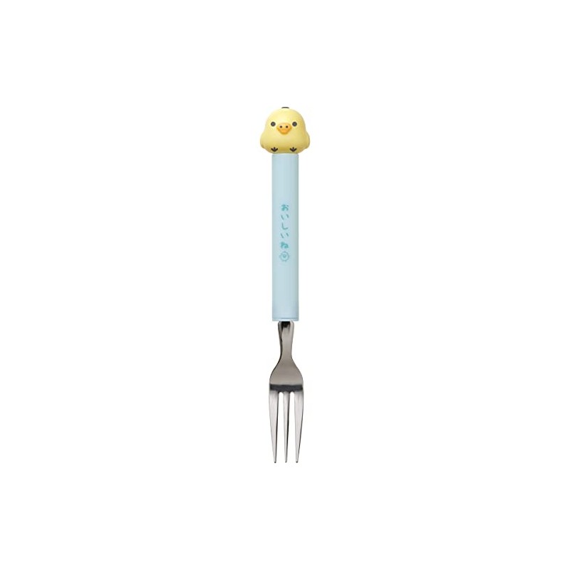 Rilakkuma Kitchen Zakka Fork with Mascot, Kiiroitori KA16103