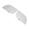 2PCS Side Heated Mirror Glass Left Right Fog Resistant Efficient
