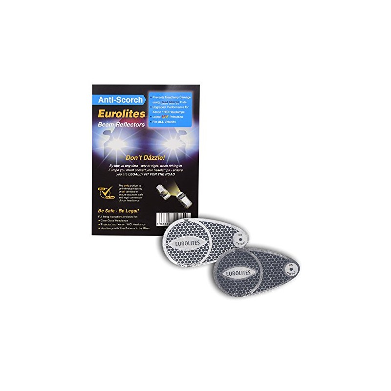 Headlamp Beam Eurolites Head Light Deflectors Convertors Adaptor Driving European