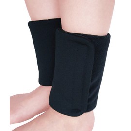 Tetote Ankle Warmer, Far Infrared, Warmers with Warmer, Leg Warmer, Velcro Wrap, Adjustable Size, Women's, Men's, Ankle, Cold Protection, Sleep, Thermolite, Black