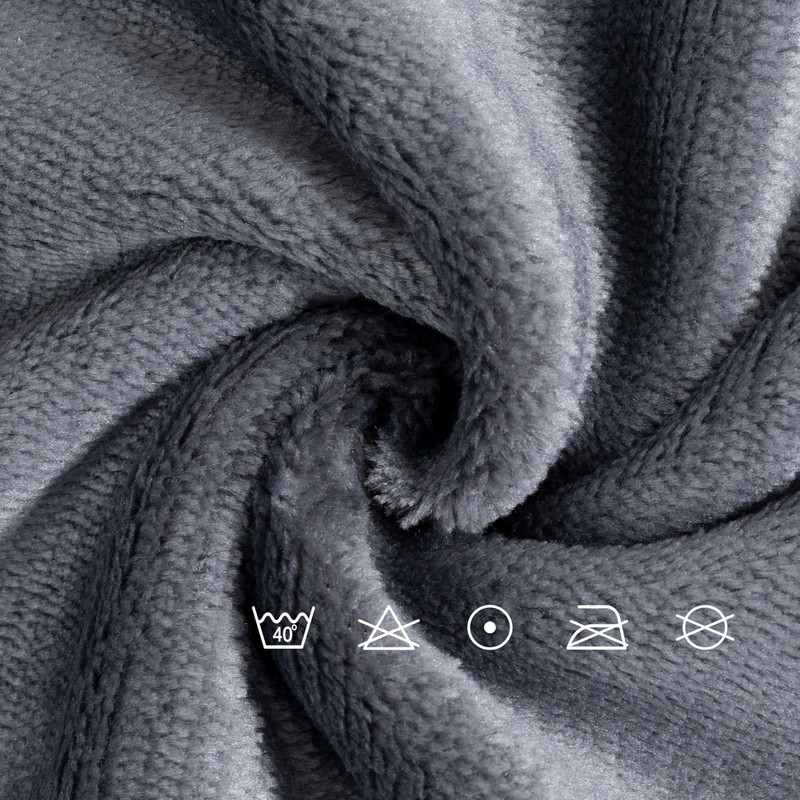 Devior Cashmere Touch Spannbettlaken 90x200-100x200 cm anthrazit | 190 g/m²