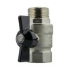 mdpe Compression Water Supply Pipe Fitting to Metal Butterfly Valve-Universal