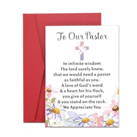 Pastor Appreciation Gifts for Men Pastor Appreciation Cards Pastor Gifts for Men Women Pastor Christian Gifts for Pastors Thanksgiving Appreciation Gifts for Men Thank You Christmas Gifts for Pastor