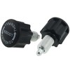 FMHXG M16 Pull Pin Knob, Black, Steel & ABS, M16