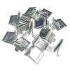 Bueyfolt Adjustable Steel Pilaster Shelf Support Clips -20 Pieces